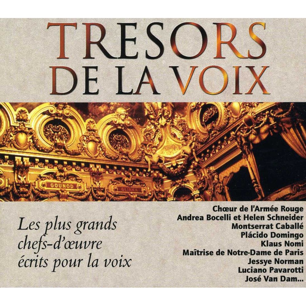 Trésors de la voix : Les plus grands chefs-d'oeuvre